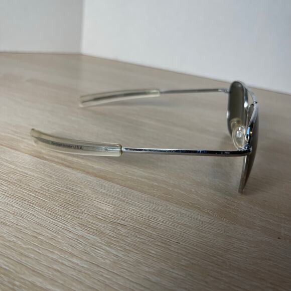 Randolph Engineering Aviator Sunglasses 5 1/2 Chrome AF-58-20 READ - Picture 15 of 15